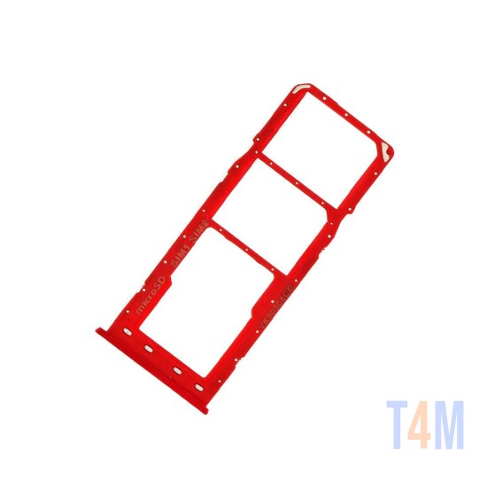 Soporte de SIM Dual Samsung Galaxy A10s/A107f Rojo